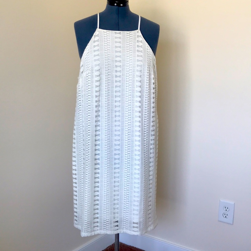 NWT Off White Embroiled Dress Size  XXL